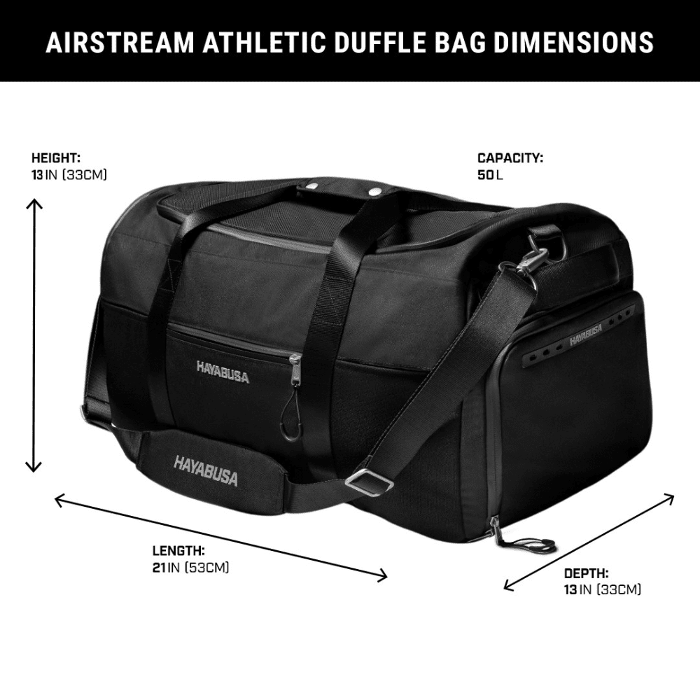 Hayabusa Airstream Athletic Duffle Bag Gym Bags Hayabusa
