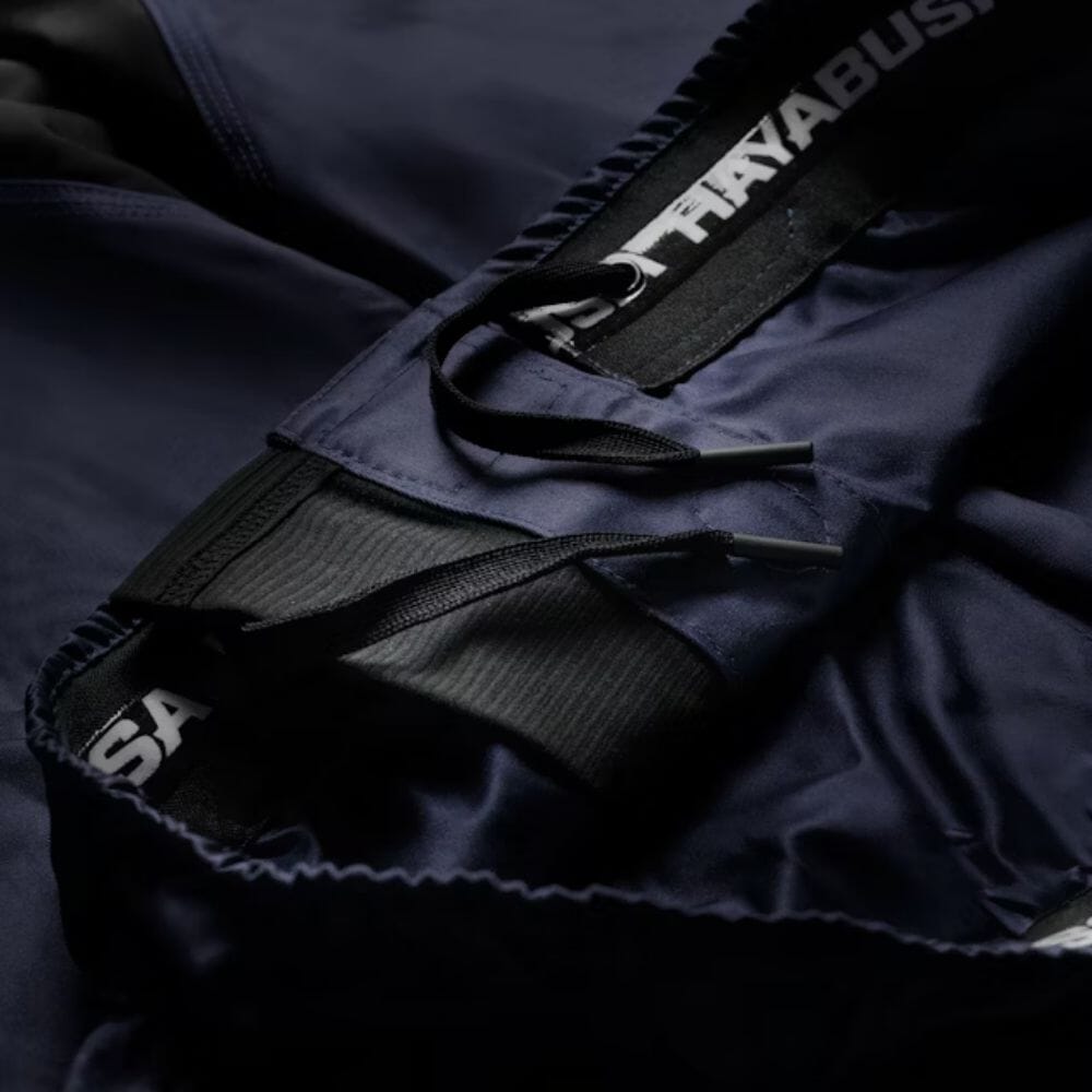 Hayabusa Apex 3/4 Thigh Fight Shorts Dusk Blue MMA Shorts Hayabusa