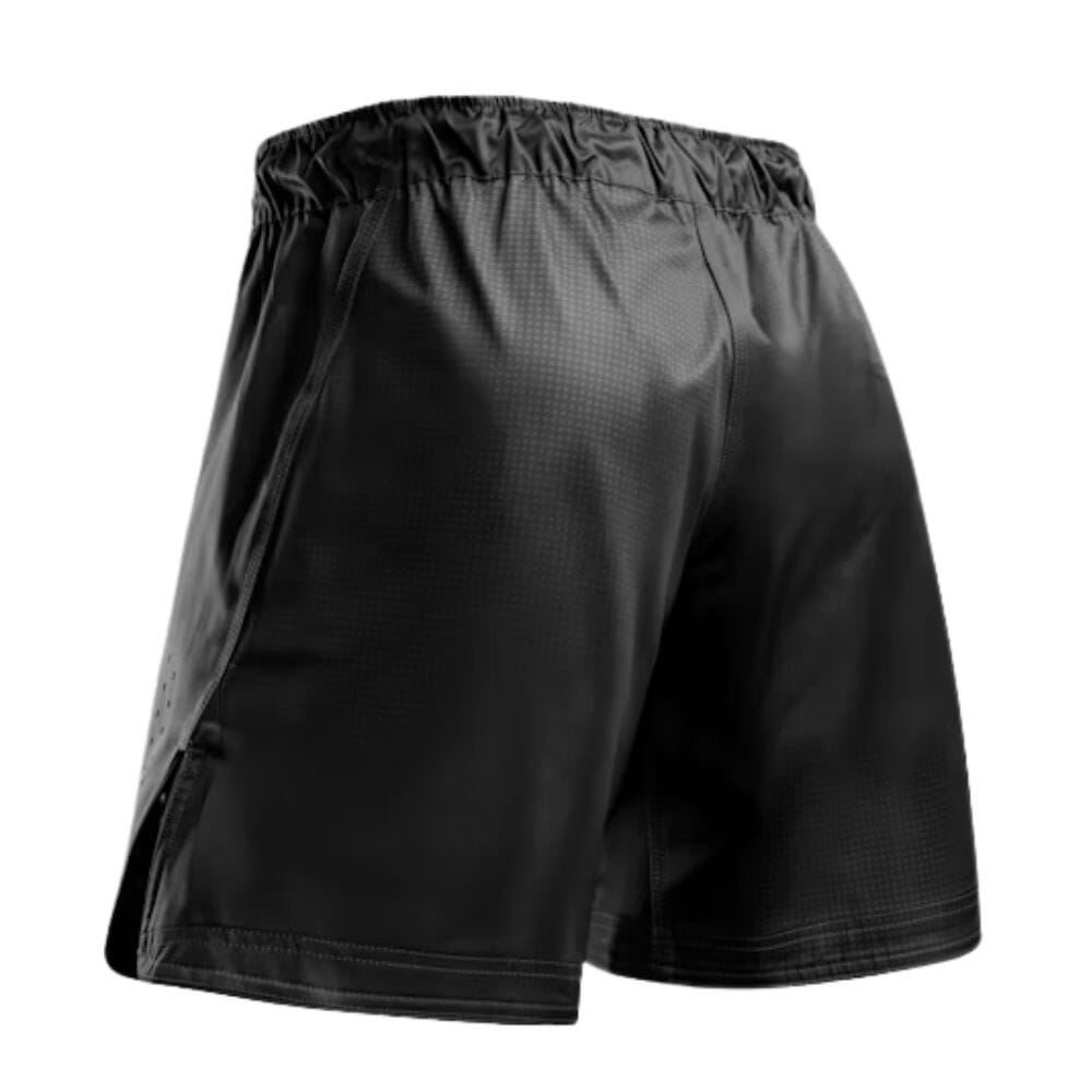 Hayabusa Core 3/4 Thigh Fight Shorts Black MMA Shorts Hayabusa