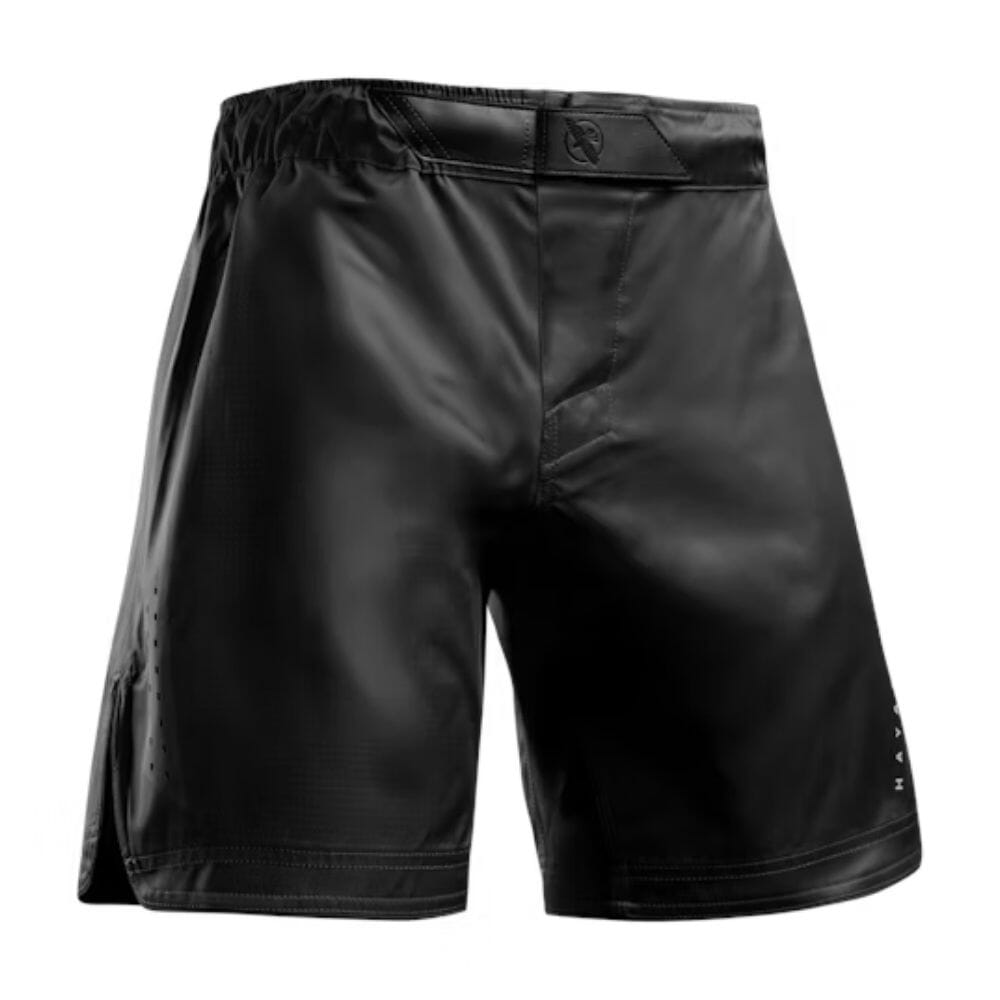 Hayabusa Core 3/4 Thigh Fight Shorts Black MMA Shorts Hayabusa Black Small