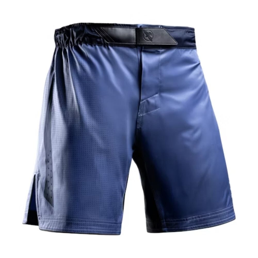 Hayabusa Core 3/4 Thigh Fight Shorts Blue MMA Shorts Hayabusa Blue Small