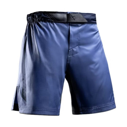 Hayabusa Core 3/4 Thigh Fight Shorts Blue MMA Shorts Hayabusa Blue Small