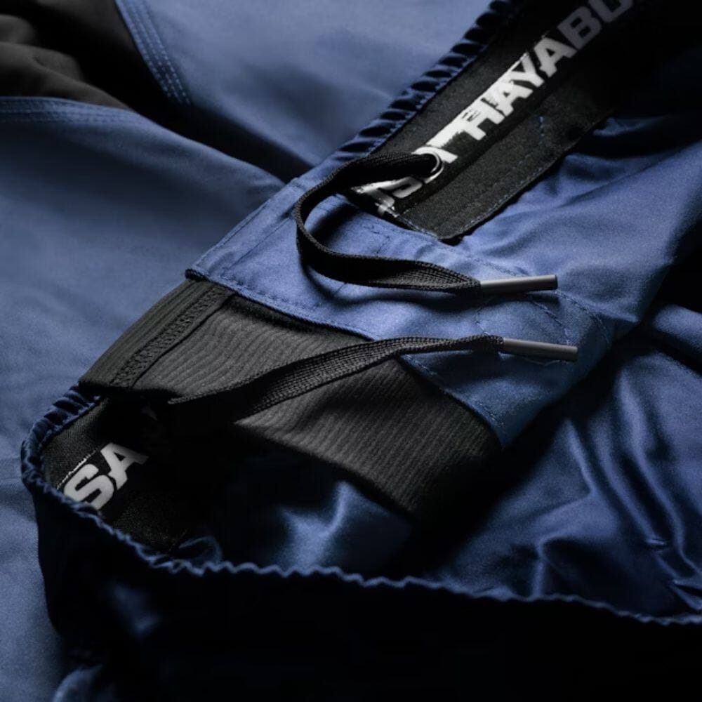 Hayabusa Core 3/4 Thigh Fight Shorts Blue MMA Shorts Hayabusa