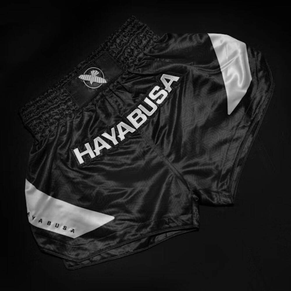 Hayabusa Core Muay Thai Shorts Black Muay Thai Shorts Hayabusa