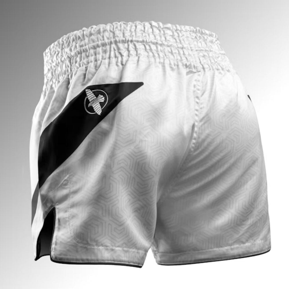 Hayabusa Core Muay Thai Shorts White Muay Thai Shorts Hayabusa