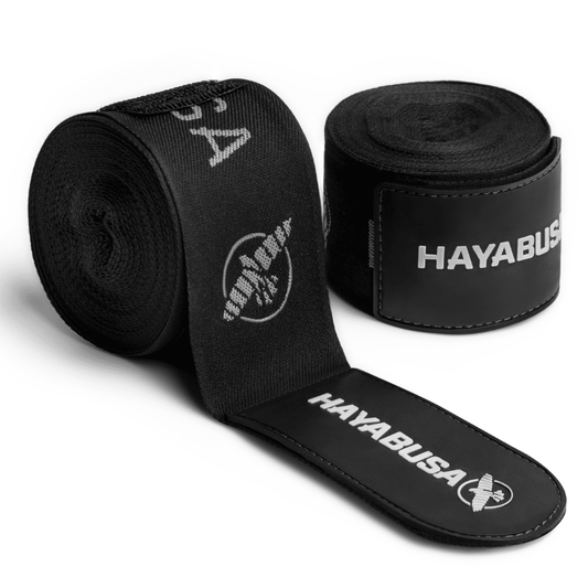 Hayabusa Deluxe Handwraps Hand Wraps Hayabusa Black