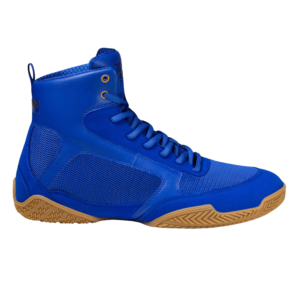 Hayabusa Pro Boxing Shoes Blue