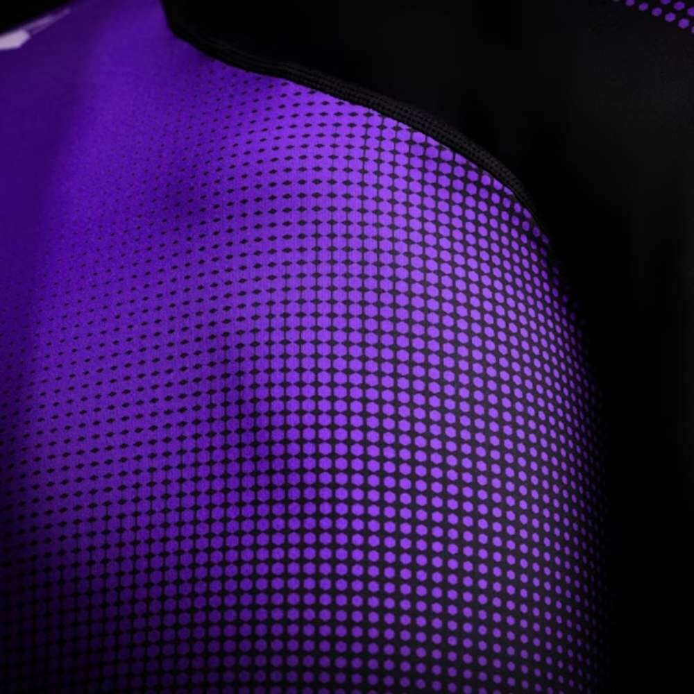Hayabusa Pro Ranked Short Sleeve Rashguard Purple Rashguards Hayabusa
