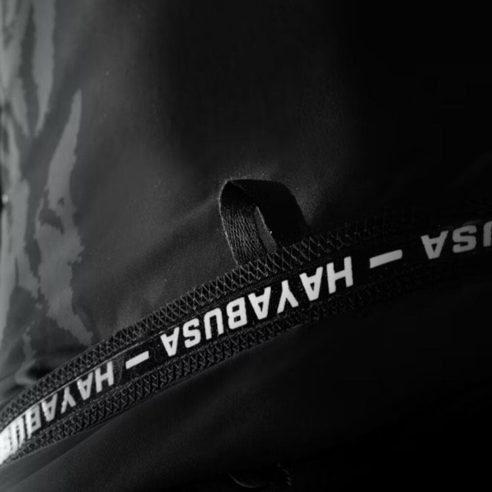 Hayabusa Apex Short Sleeve Rashguard Carbon Black Rashguards Hayabusa