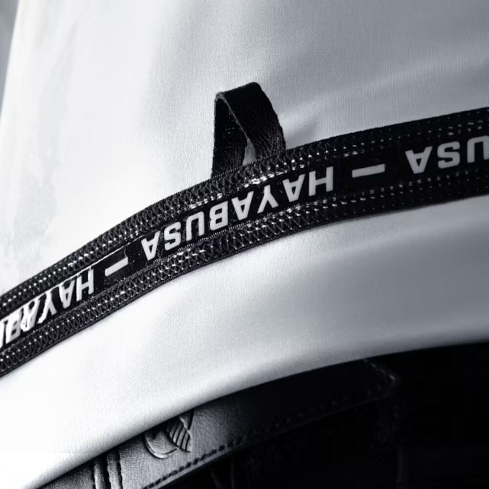 Hayabusa Apex Short Sleeve Rashguard Ash White Rashguards Hayabusa