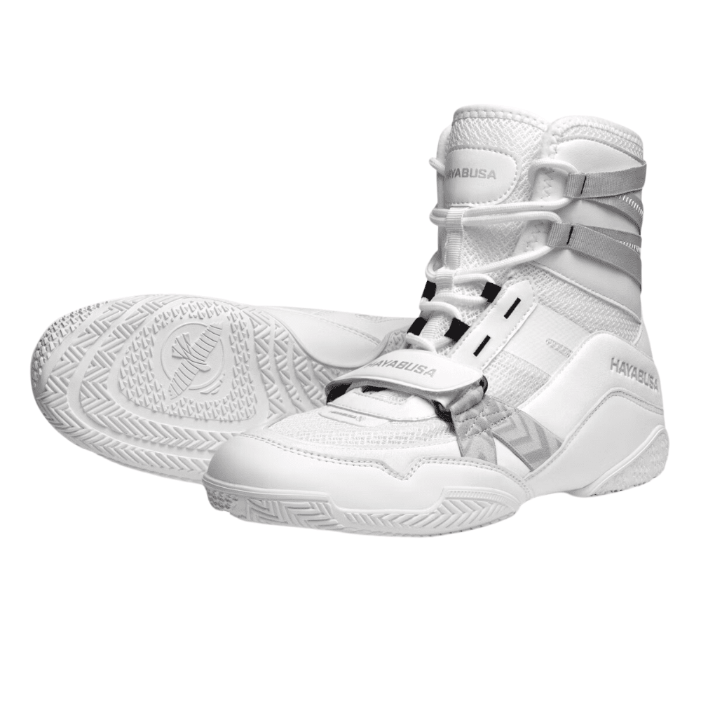 Hayabusa Strike Boxing Shoes Boxing Shoes Hayabusa White US 4.0