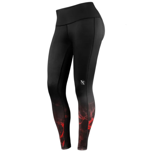 Hayabusa UFC BJJ Womens Leggings Black/Red