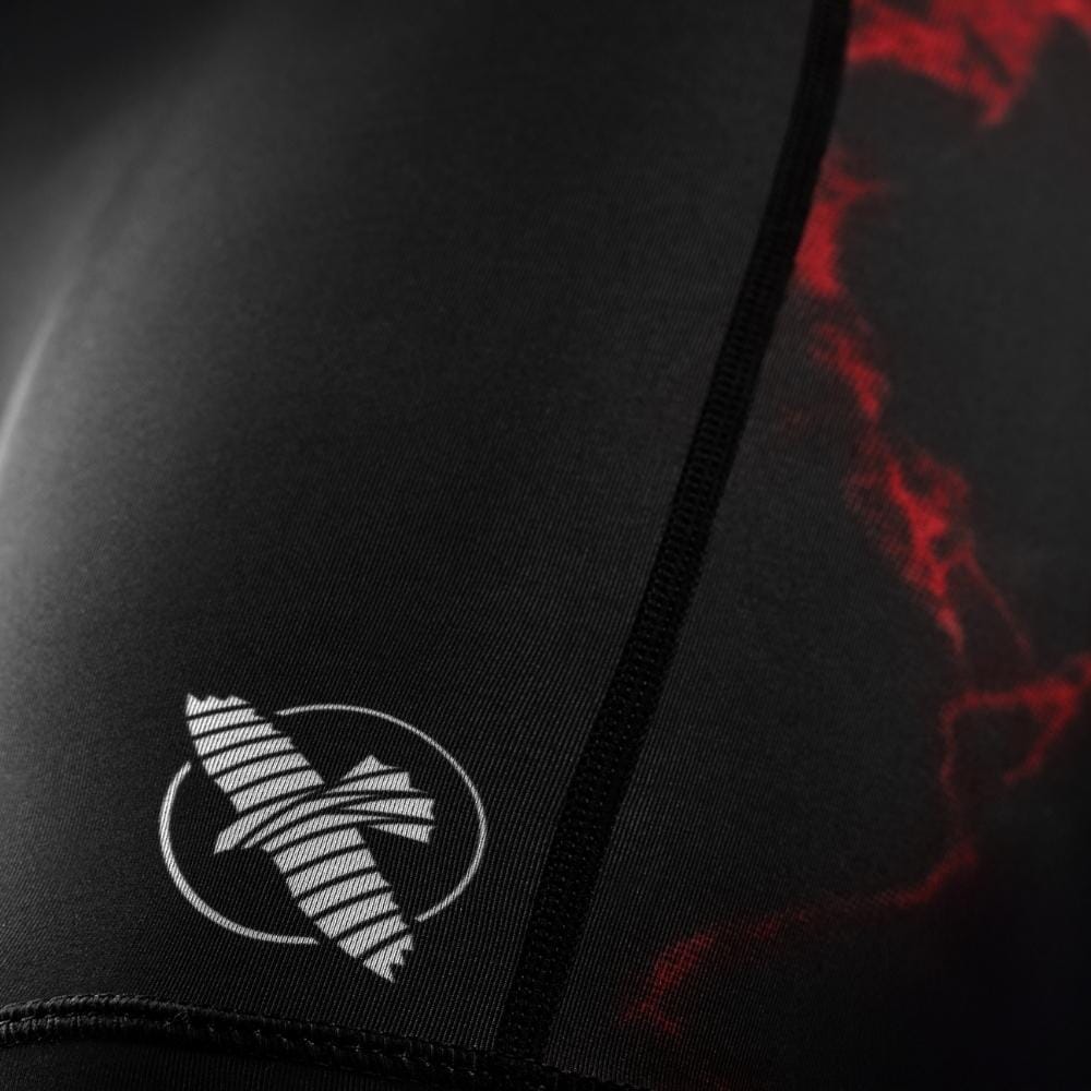 Hayabusa UFC BJJ Womens Vale Tudo Shorts Black/Red