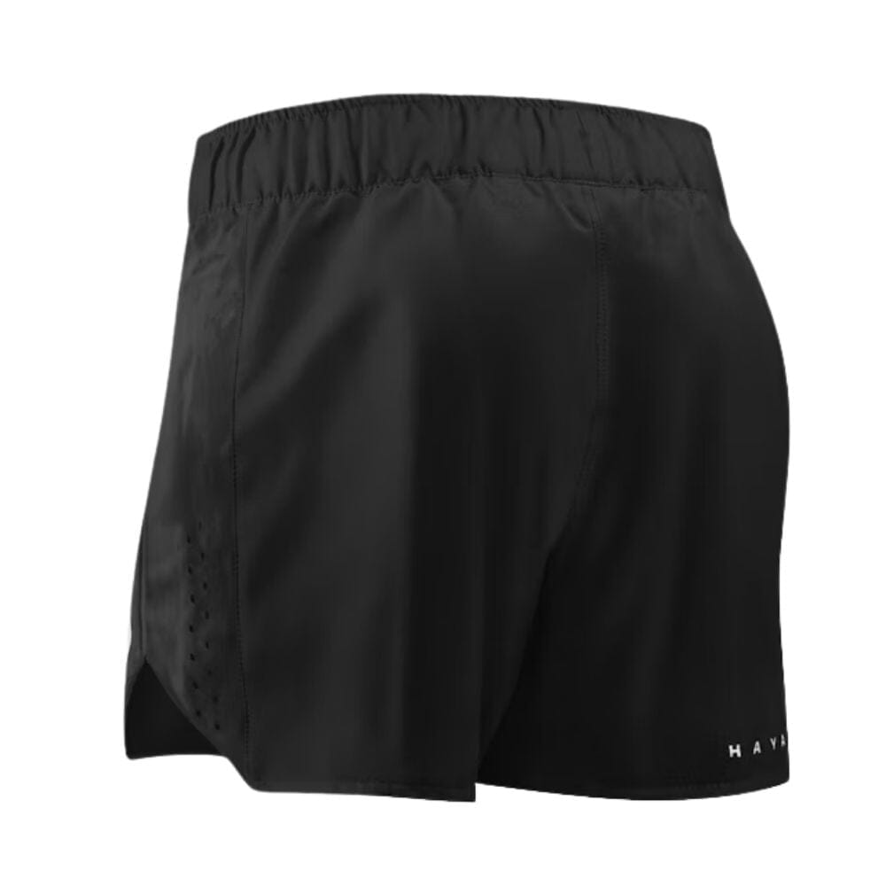 Hayabusa Apex Womens Fight Shorts Carbon Black MMA Shorts Hayabusa