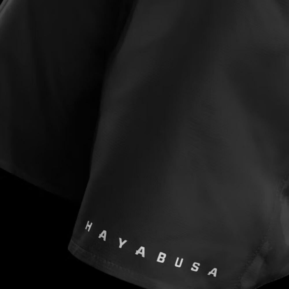 Hayabusa Apex Womens Fight Shorts Carbon Black MMA Shorts Hayabusa