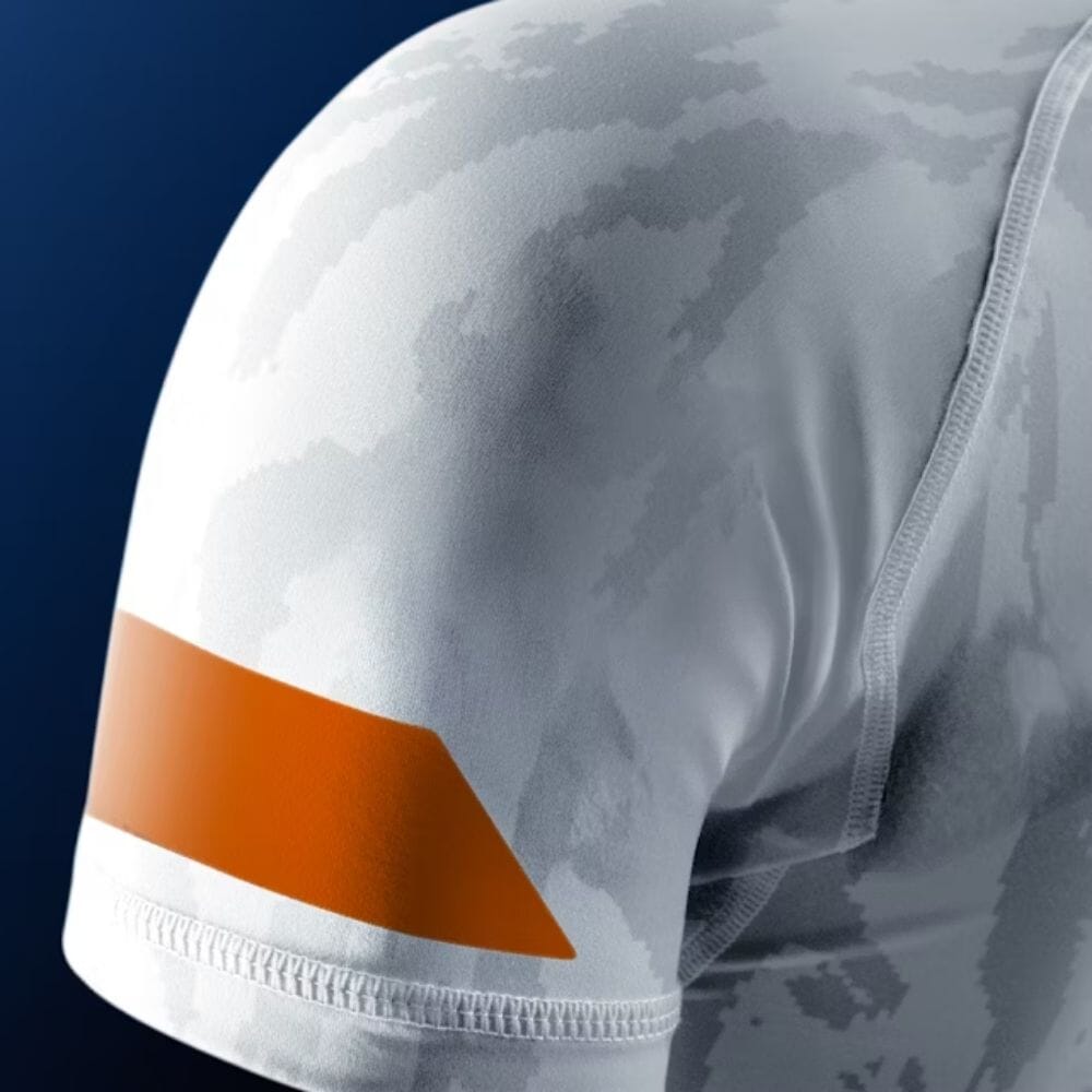 Hayabusa Womens Apex Short Sleeve Rashguard Ash White Rashguards Hayabusa