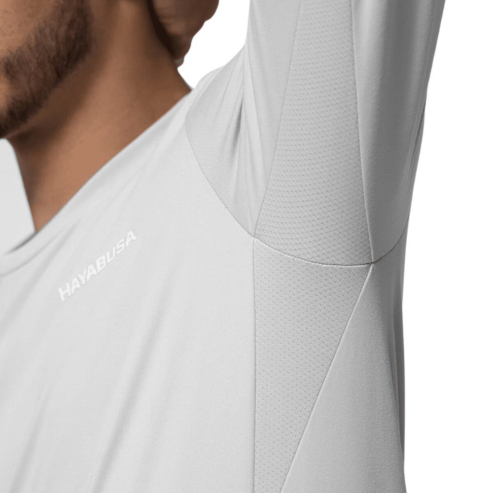 Hayabusa Mens Long Sleeve Training Shirt Boxing Tops Hayabusa