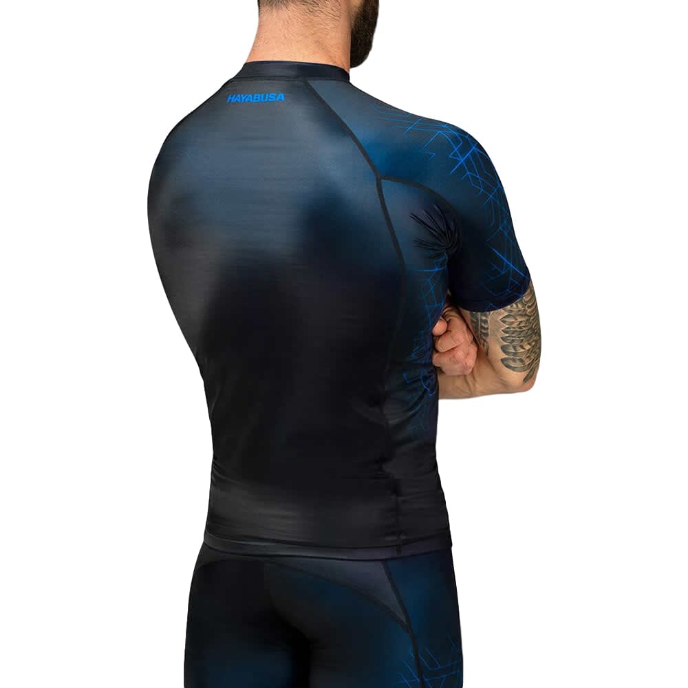 Hayabusa Geo Short Sleeve Rashguard Rashguards Hayabusa