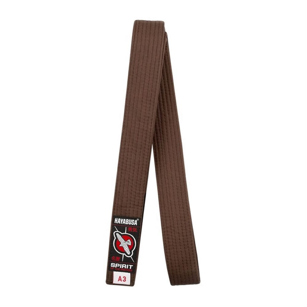Hayabusa Jiu Jitsu Belt BJJ Belts Hayabusa Brown A0