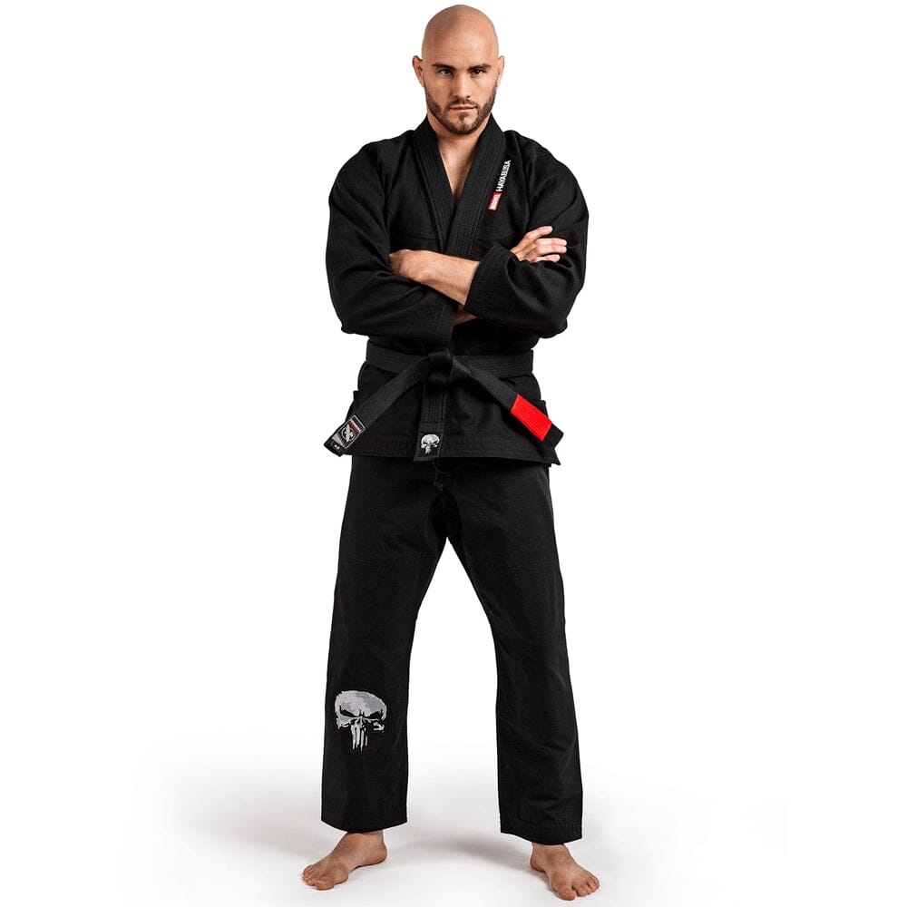 Hayabusa Marvel The Punisher Jiu Jitsu Gi BJJ Gi Men Hayabusa Black A0