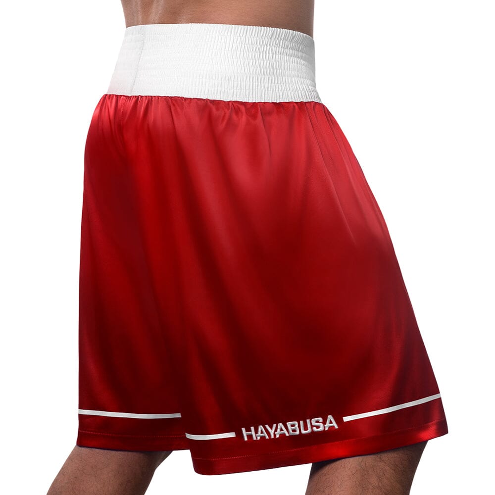 Hayabusa Pro Boxing Shorts Red