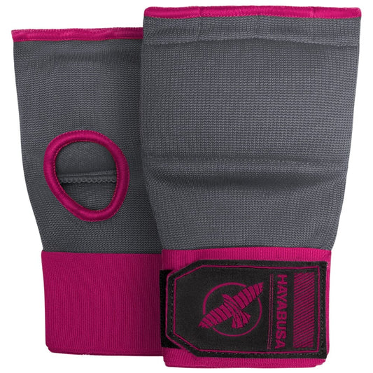 Hayabusa Quick Gel Hand Wraps Grey/Pink