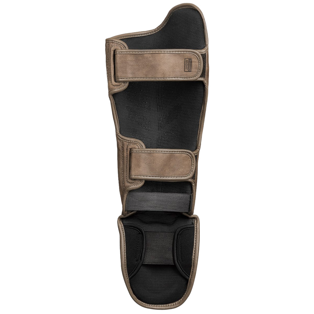 Hayabusa T3 LX Shin Guards Vintage Brown