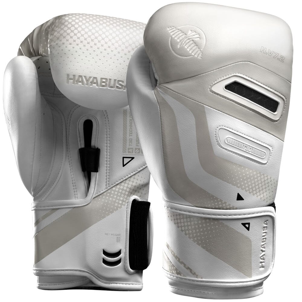 Hayabusa T3D Boxing Gloves Boxing Gloves Hayabusa Ivory White 12oz