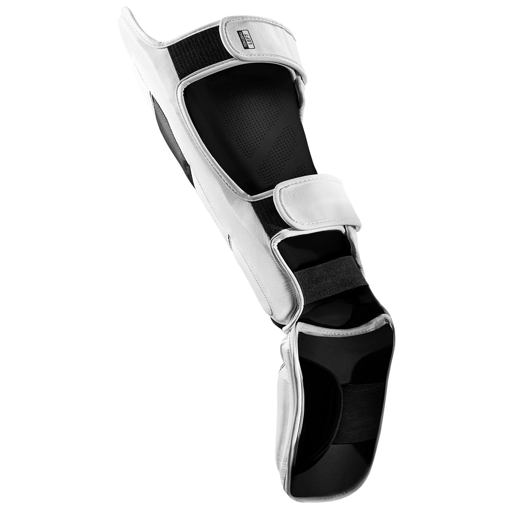 Hayabusa T3 Striking Shin Guards White/Black