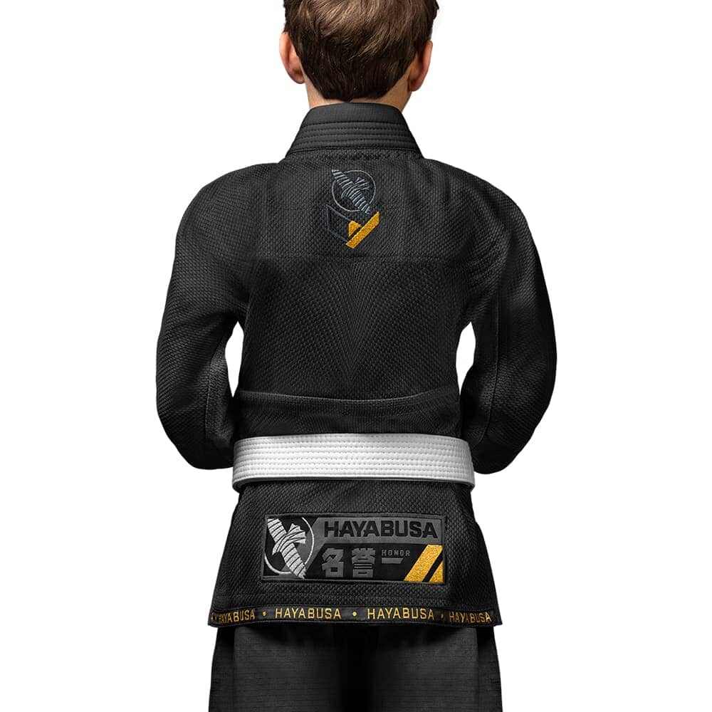 Hayabusa Youth Ascend Lightweight Jiu Jitsu Gi Black