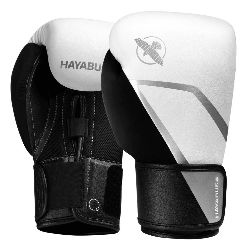 Hayabusa E1 Boxing Gloves Boxing Gloves Hayabusa White/Silver 10oz 