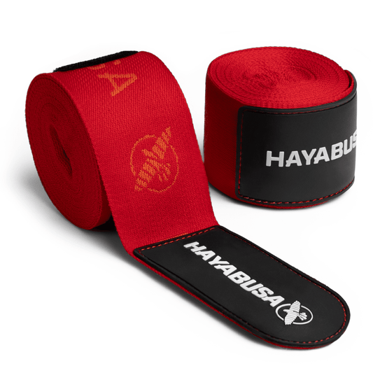 Hayabusa Deluxe Handwraps Hand Wraps Hayabusa Red