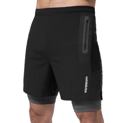 Hayabusa Mens Layered Performance Shorts