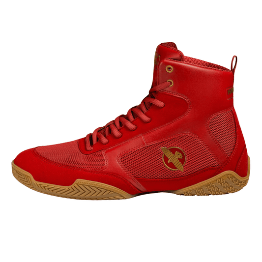 Hayabusa Pro Boxing Shoes Red