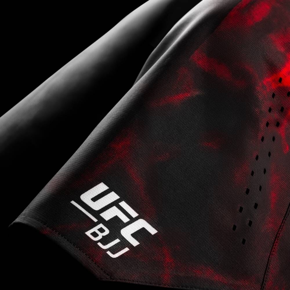 Hayabusa UFC BJJ Grappling Shorts Black/Red