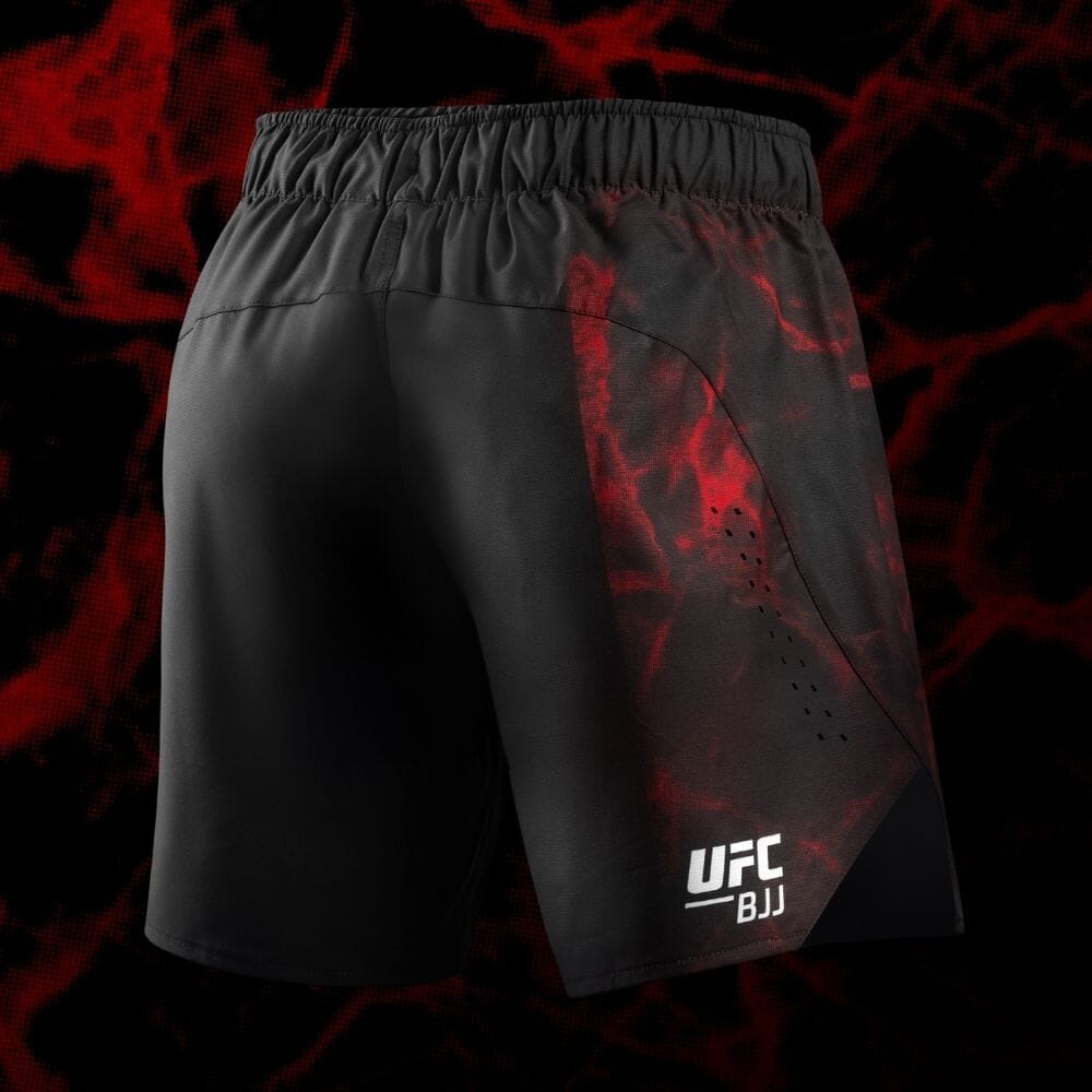 Hayabusa UFC BJJ Grappling Shorts Black/Red