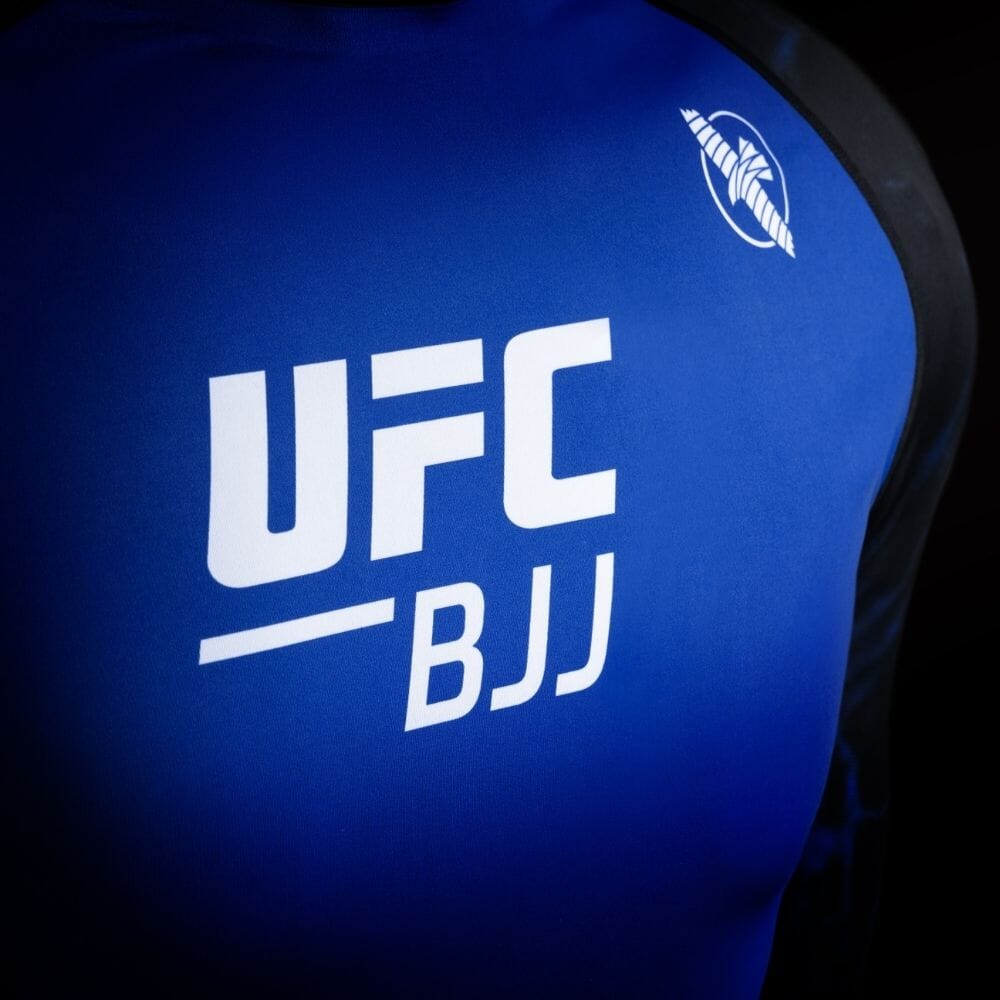 Hayabusa UFC BJJ Long Sleeve Rashguard Black/Blue