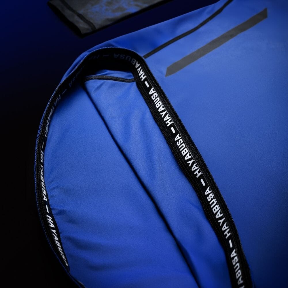Hayabusa UFC BJJ Long Sleeve Rashguard Black/Blue