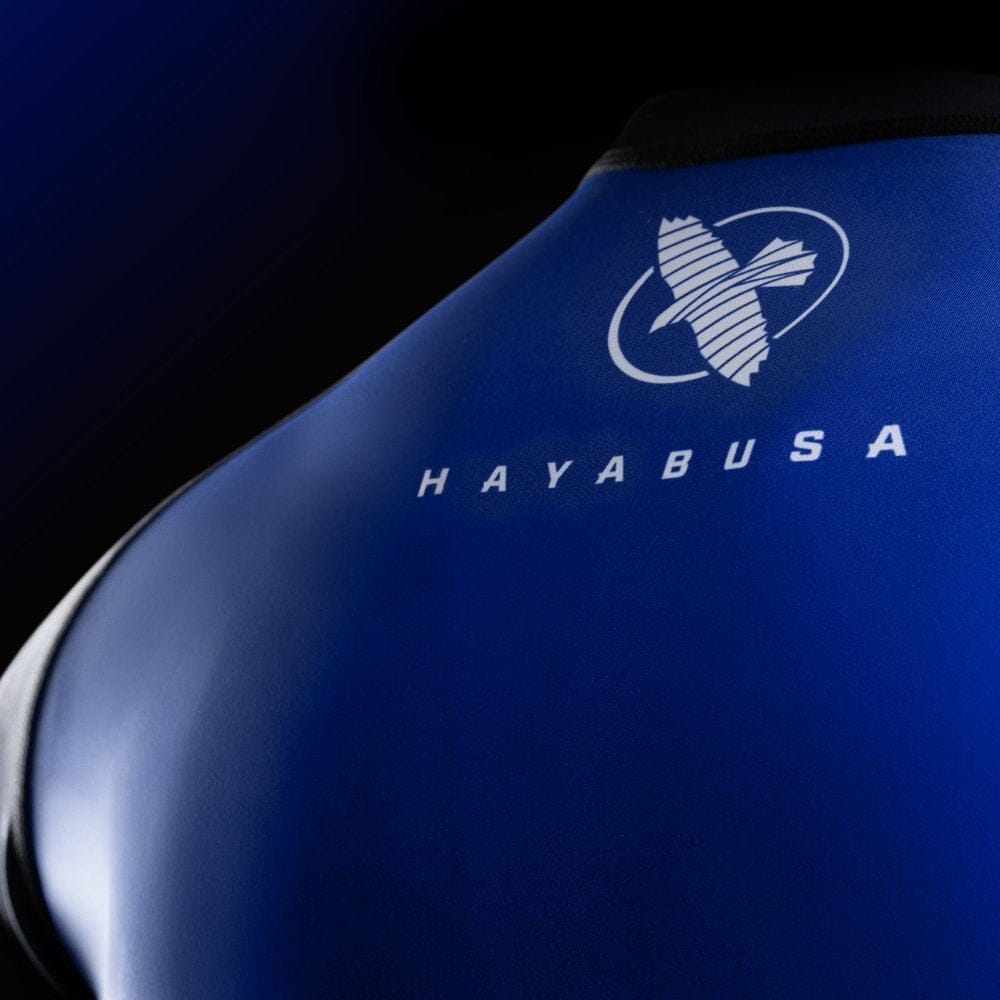 Hayabusa UFC BJJ Long Sleeve Rashguard Black/Blue