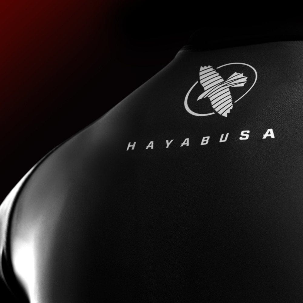 Hayabusa UFC BJJ Long Sleeve Rashguard Black/Red