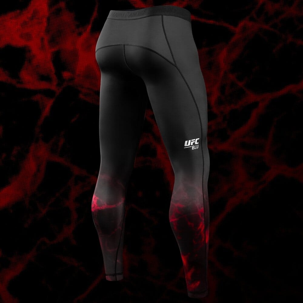 Hayabusa UFC BJJ Spats Black/Red