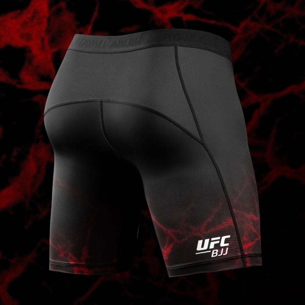 Hayabusa UFC BJJ Vale Tudo Shorts Black/Red