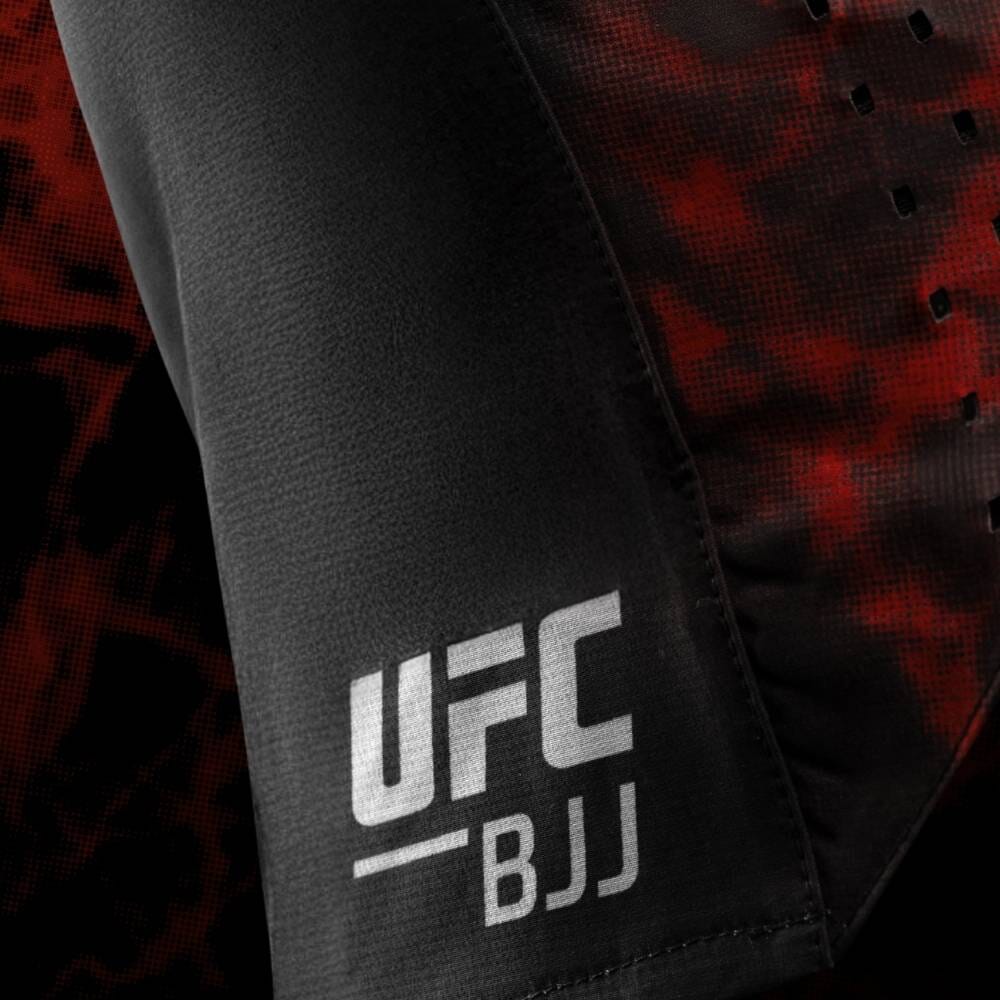 Hayabusa UFC BJJ Womens Grappling Shorts Black/Red