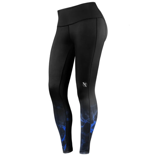 Hayabusa UFC BJJ Womens Leggings Black/Blue