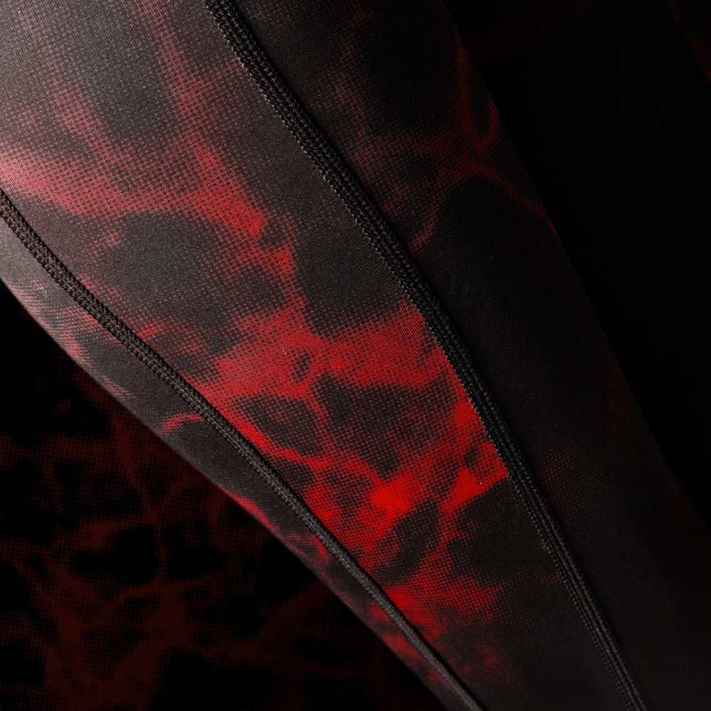Hayabusa UFC BJJ Womens Leggings Black/Red