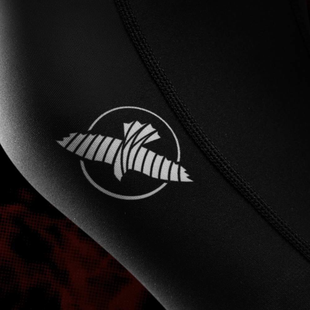 Hayabusa UFC BJJ Womens Leggings Black/Red