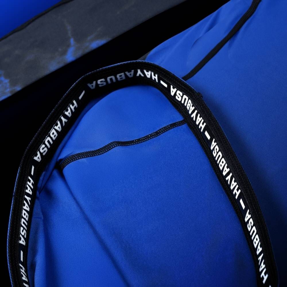 Hayabusa UFC BJJ Womens Long Sleeve Rashguard Black/Blue