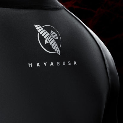 Hayabusa UFC BJJ Short Sleeve Rashguard Red