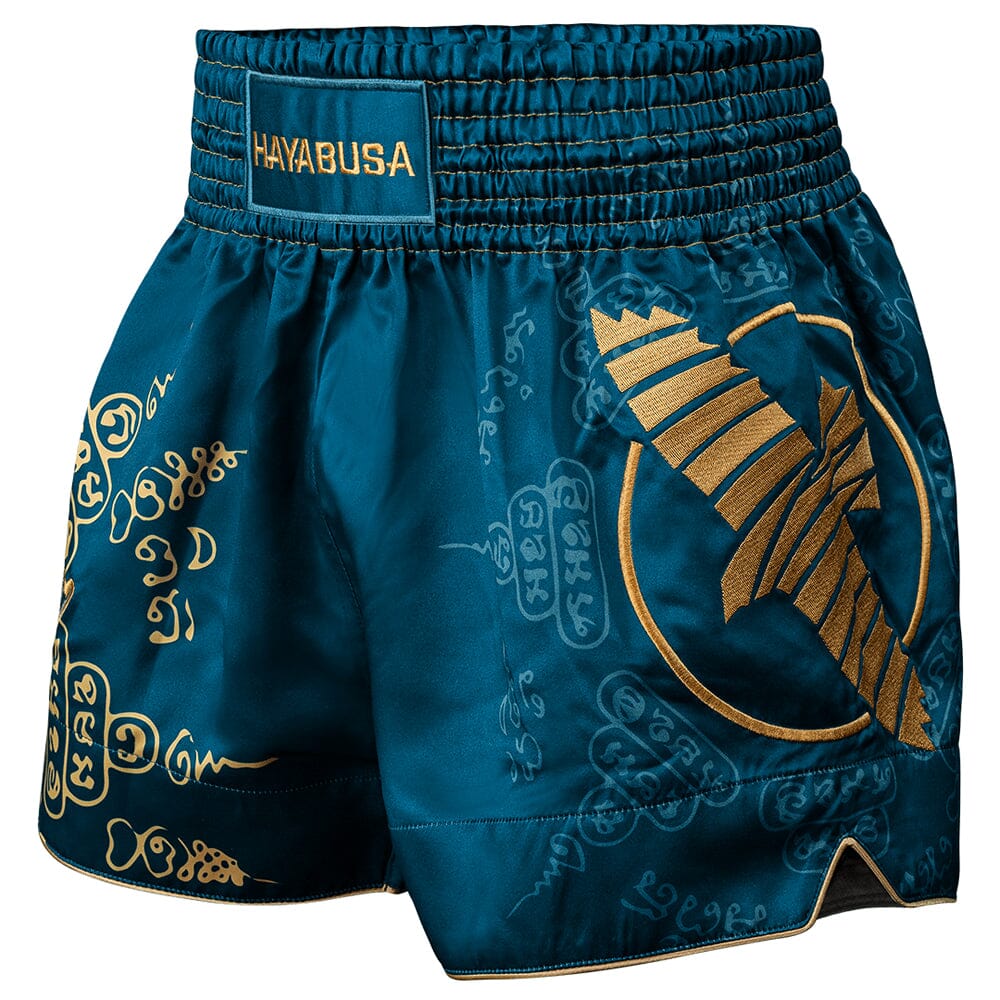 Hayabusa Falcon Muay Thai Shorts Muay Thai Shorts Hayabusa Blue Small 