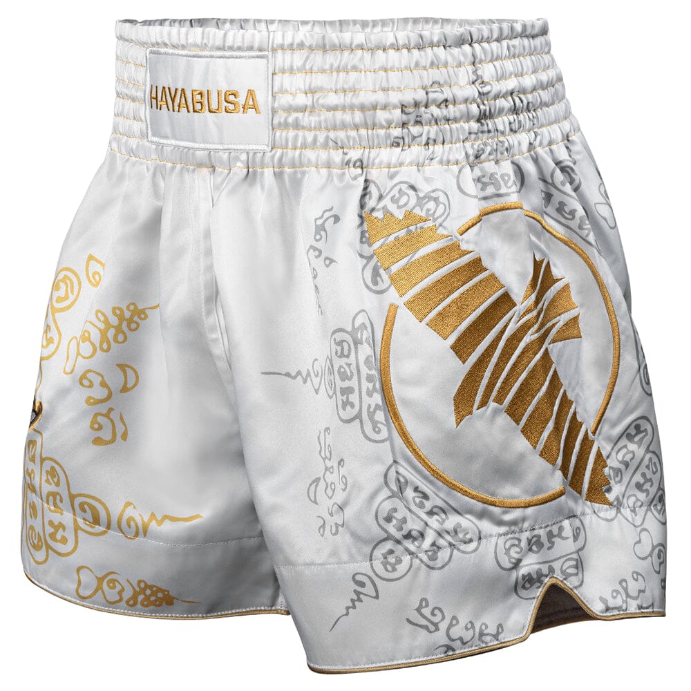 Hayabusa Falcon Muay Thai Shorts Muay Thai Shorts Hayabusa White Small 